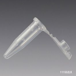 Globe Scientific 111552LK Microcentrifuge tube, 0.5mL, PP 500/BG