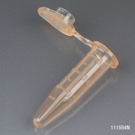 Globe Scientific 111554N Microcentrifuge tube, 0.5mL PP 500/BG