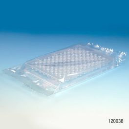 Globe Scientific 120038 Microtest plate, 96 well, PS CS/50