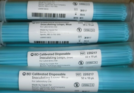 BD 220217, Inoculating Loops, 10µL, Blue, 1000/PK