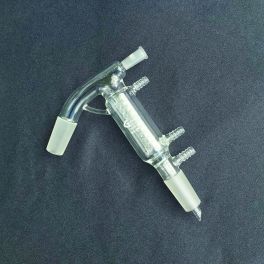 United Scientific DSH85 SHORT PATH DISTILLATION HEAD WITH COIL CONDENSER, 24/40 JOINTS 1/EA