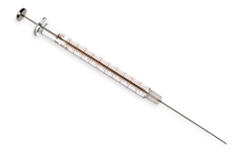 Hamilton 80900 50µL Model 1705 N Gastight Syringe with 22s Gauge Cemented 2in Needle with Style 2 Point 1/EA