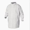 Kimberly Clark 10040, Lab Coat, Small, White, Cuffed, 25/CS