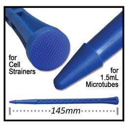 MTC Bio C4010 PolyPestle double-sided pestle for cell strainers and 1.5mL microtubes, 50/PK
