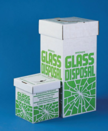 Bel-Art F24653-0001 SP Scienceware Broken Glass Disposal Boxes 6/PK