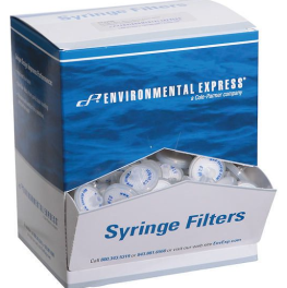 Environmental Express SF1070G Filter, 25mm, 0.7µm, Syringe, Glass Fiber, Acid Washed, 200/BX