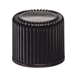 Kimble Chase 73800-18415 13-415mm Black Phenolic Caps With Cemented-In Rubber Liners, 18-415, 1000/CS