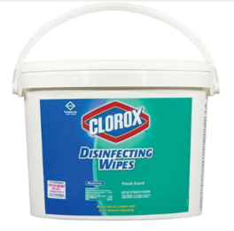 Clorox 31547 Disinfecting Wipes Bucket, Fresh Scent (700/Case)